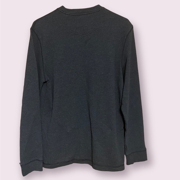 Eddie Bauer Long Sleeve Thermal Crewneck, Dark Grey - Picture 2 of 5